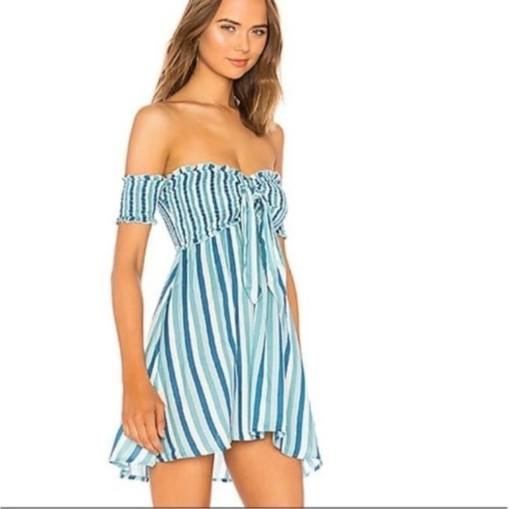 🎉SALE🎉  Lovers + Friends Off Shoulder Mini Dress - Picture 9 of 9